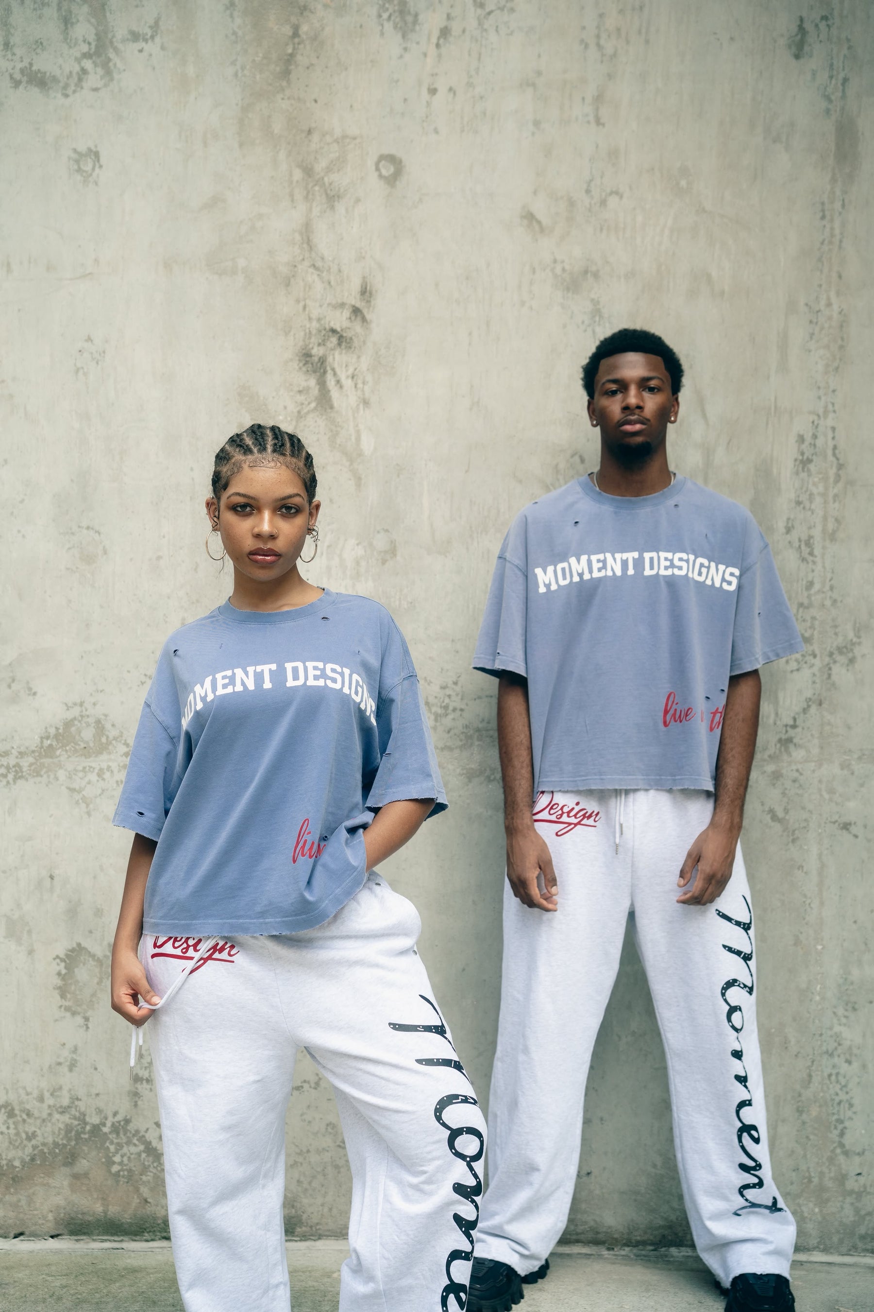 Moment Distressed Sweat Pants