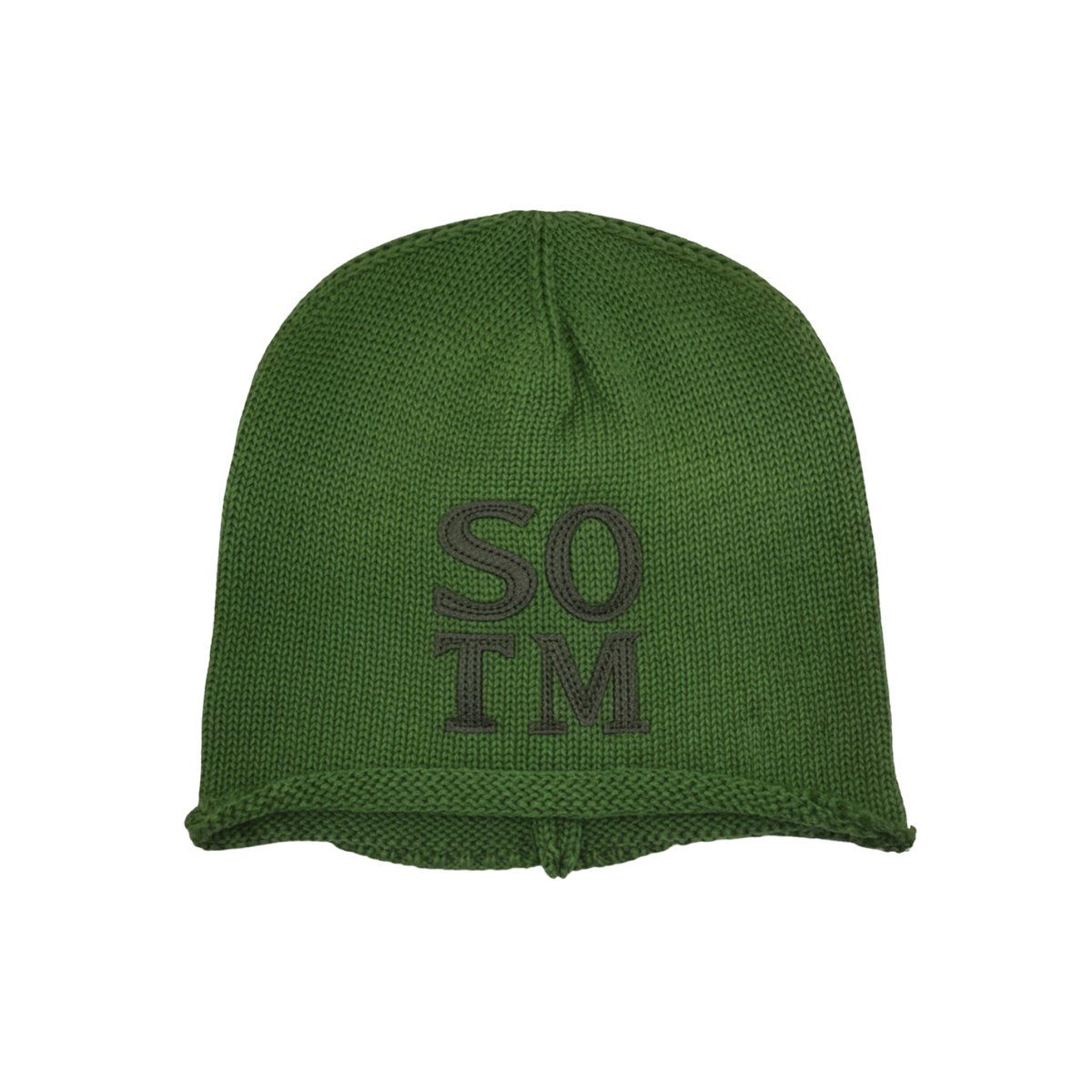 Moment Leather Patch Beanies