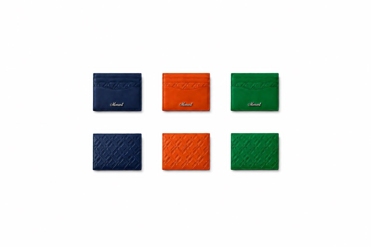 Moment Midnight Blue Cardholder