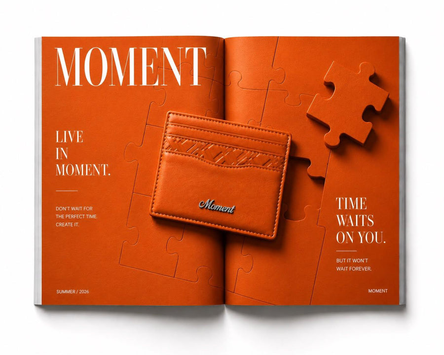 Moment Midnight Blue Cardholder