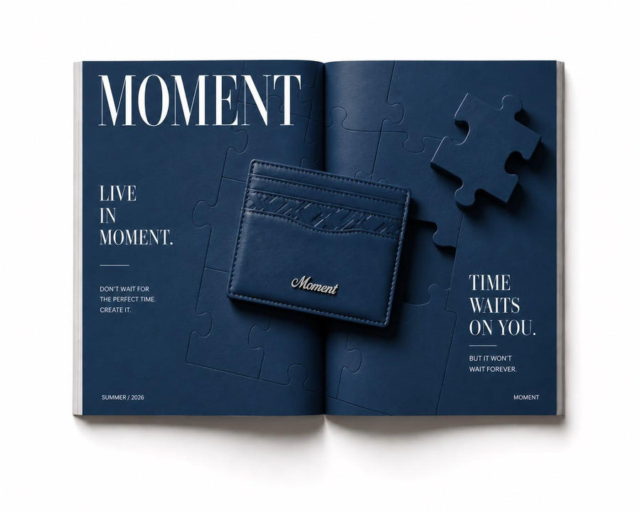 Moment Midnight Blue Cardholder