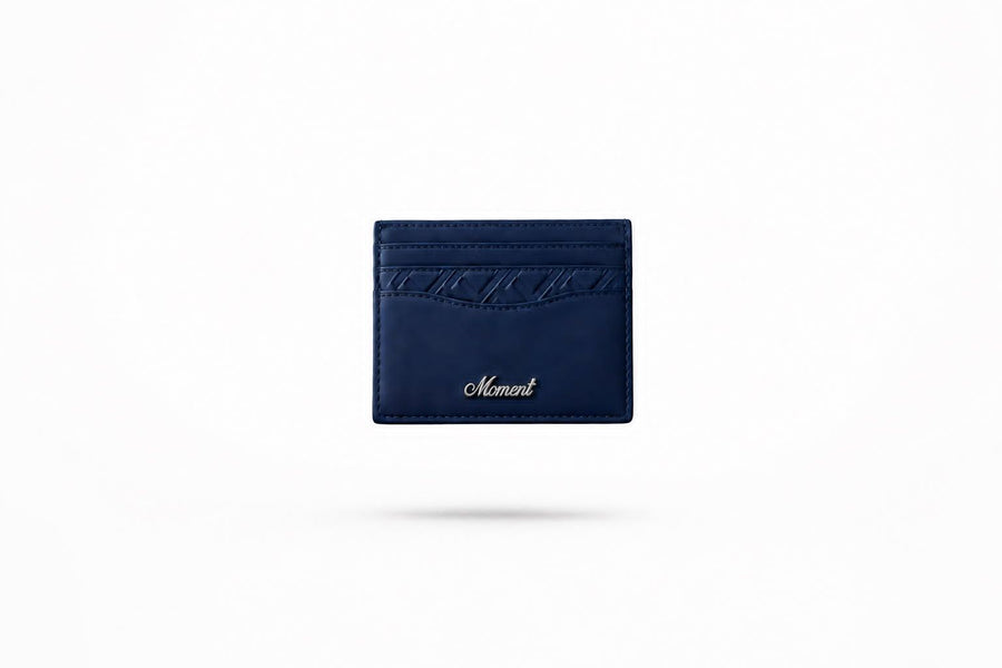 Moment Midnight Blue Cardholder