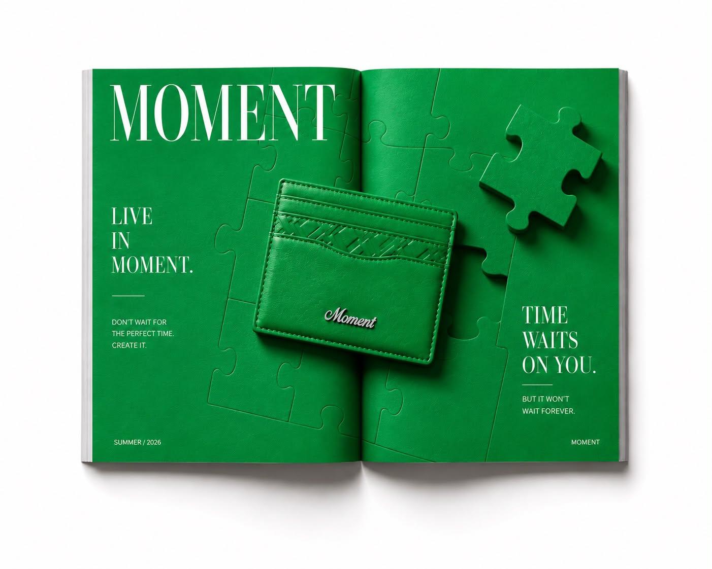 Moment Midnight Blue Cardholder